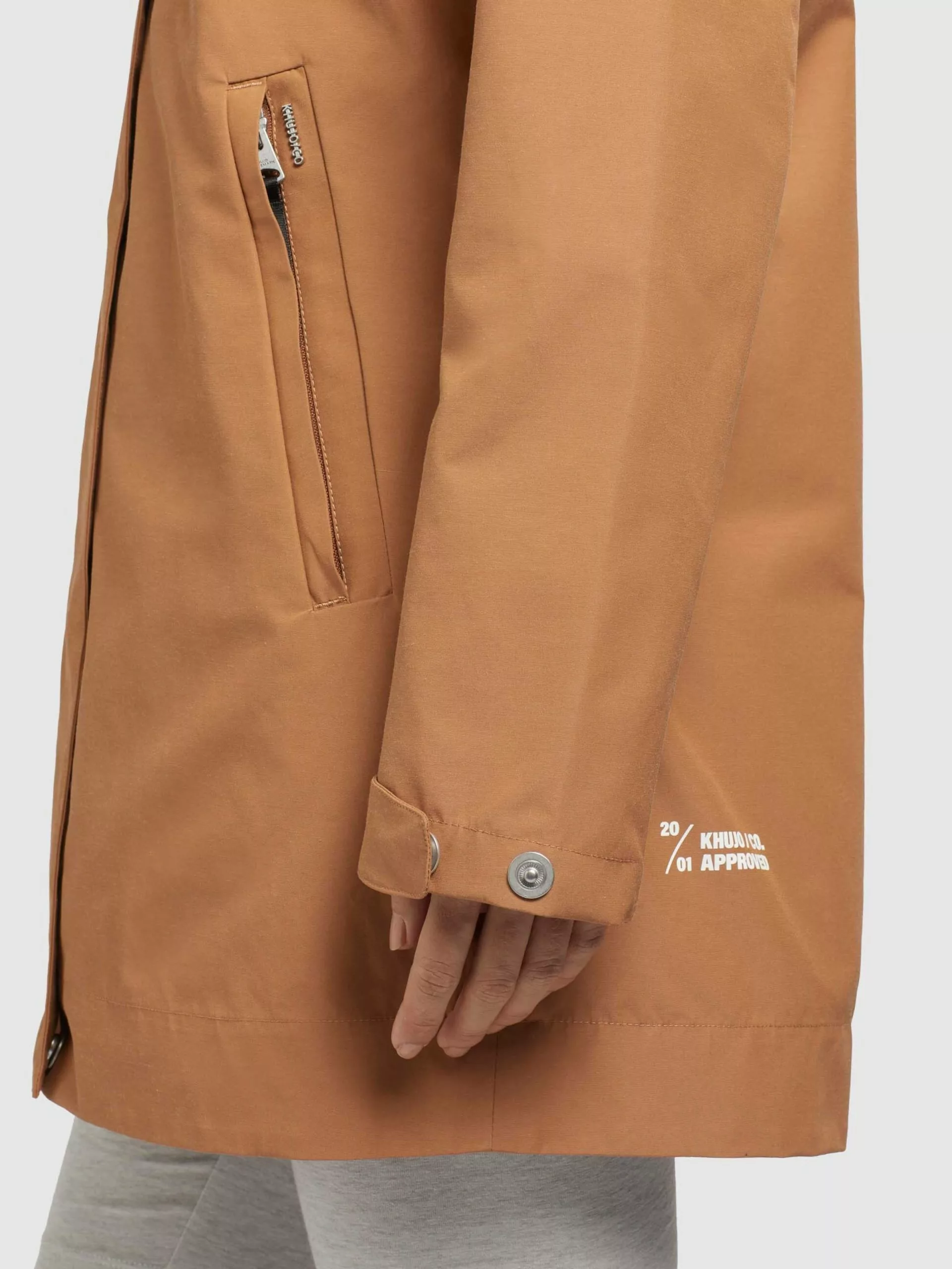 Khujo Manteaux De Mi-saison Manteau Mi-saison Artisa Femme Beige 10 Khujo Manteaux De Mi-saison Manteau Mi-saison Artisa Femme Beige – Image 8