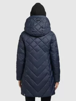 Khujo Manteaux De Mi-saison Manteau Mi-saison Aneth Femme Bleu Marine -Khujo Soldes Boutique afca6516853b140d58a80b71937f353a