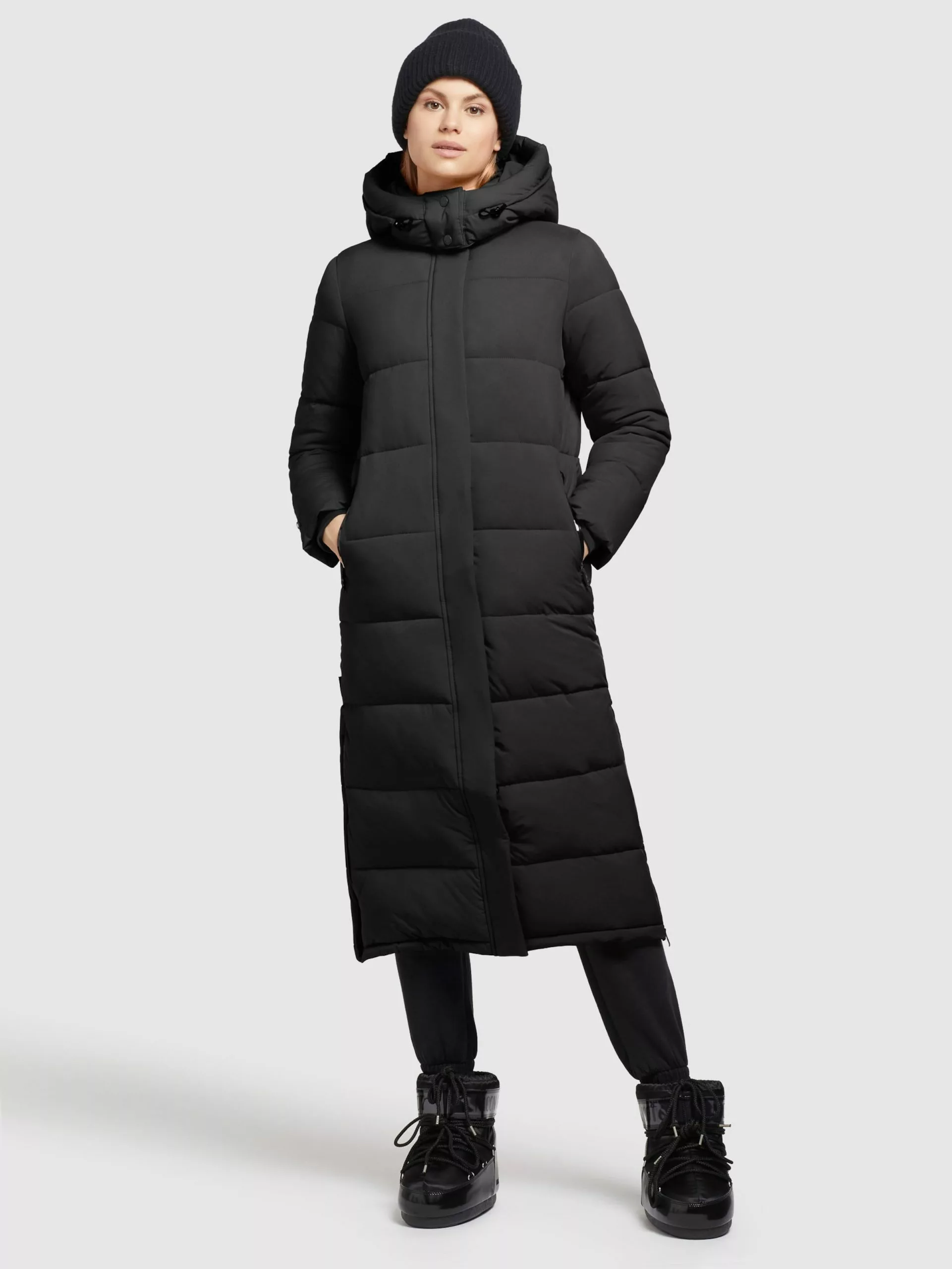 Khujo Manteaux Dhiver Manteau D’hiver EMORIA MATT Femme Noir 5 Khujo Manteaux Dhiver Manteau D’hiver EMORIA MATT Femme Noir – Image 3