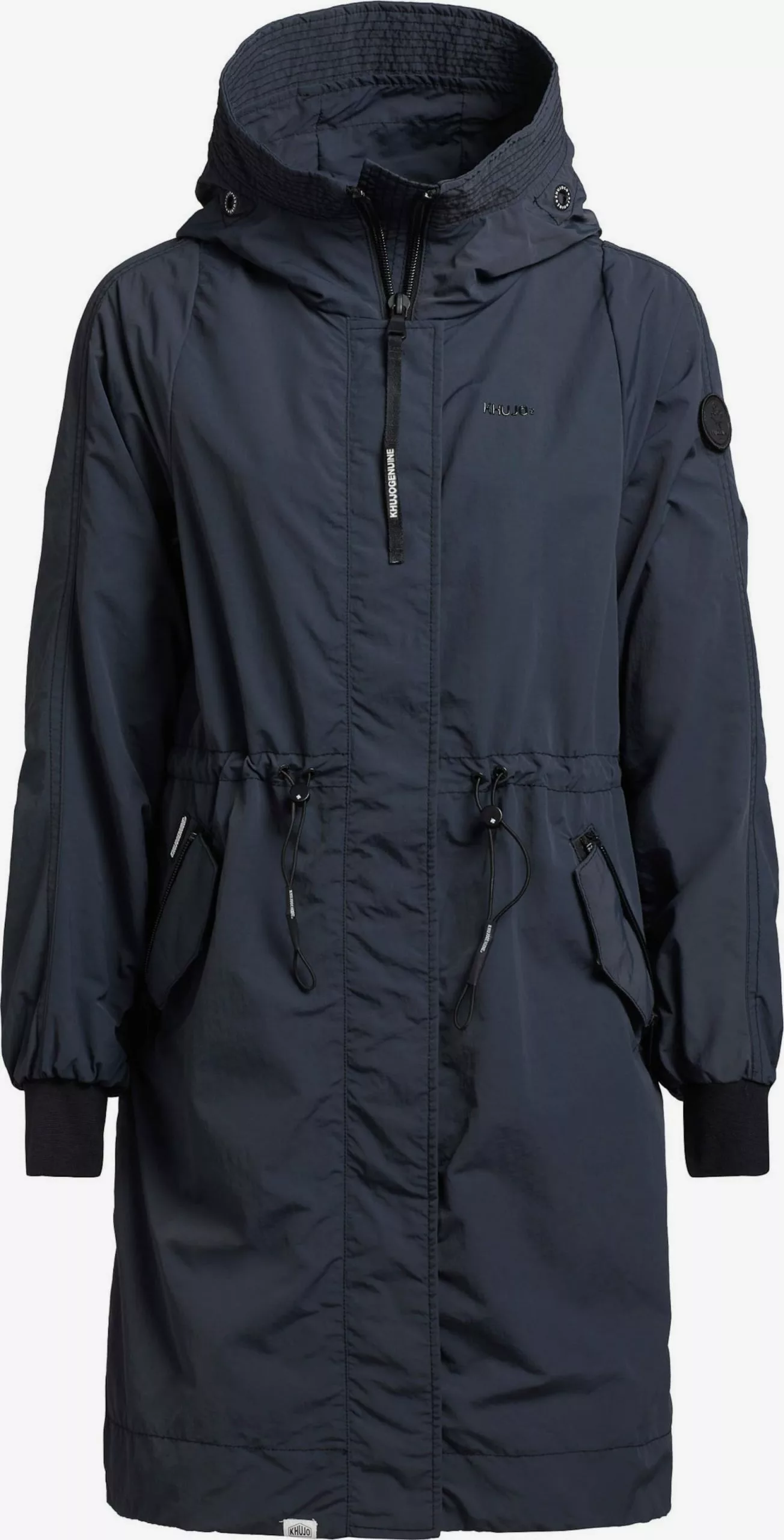 Khujo Manteaux De Mi-saison Manteau Mi-saison SILICA Femme Gris Foncé 3 Khujo Manteaux De Mi-saison Manteau Mi-saison SILICA Femme Gris Foncé