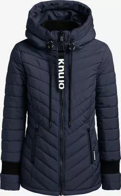 Khujo Vestes Dhiver Veste D’hiver Patt Femme Bleu Foncé