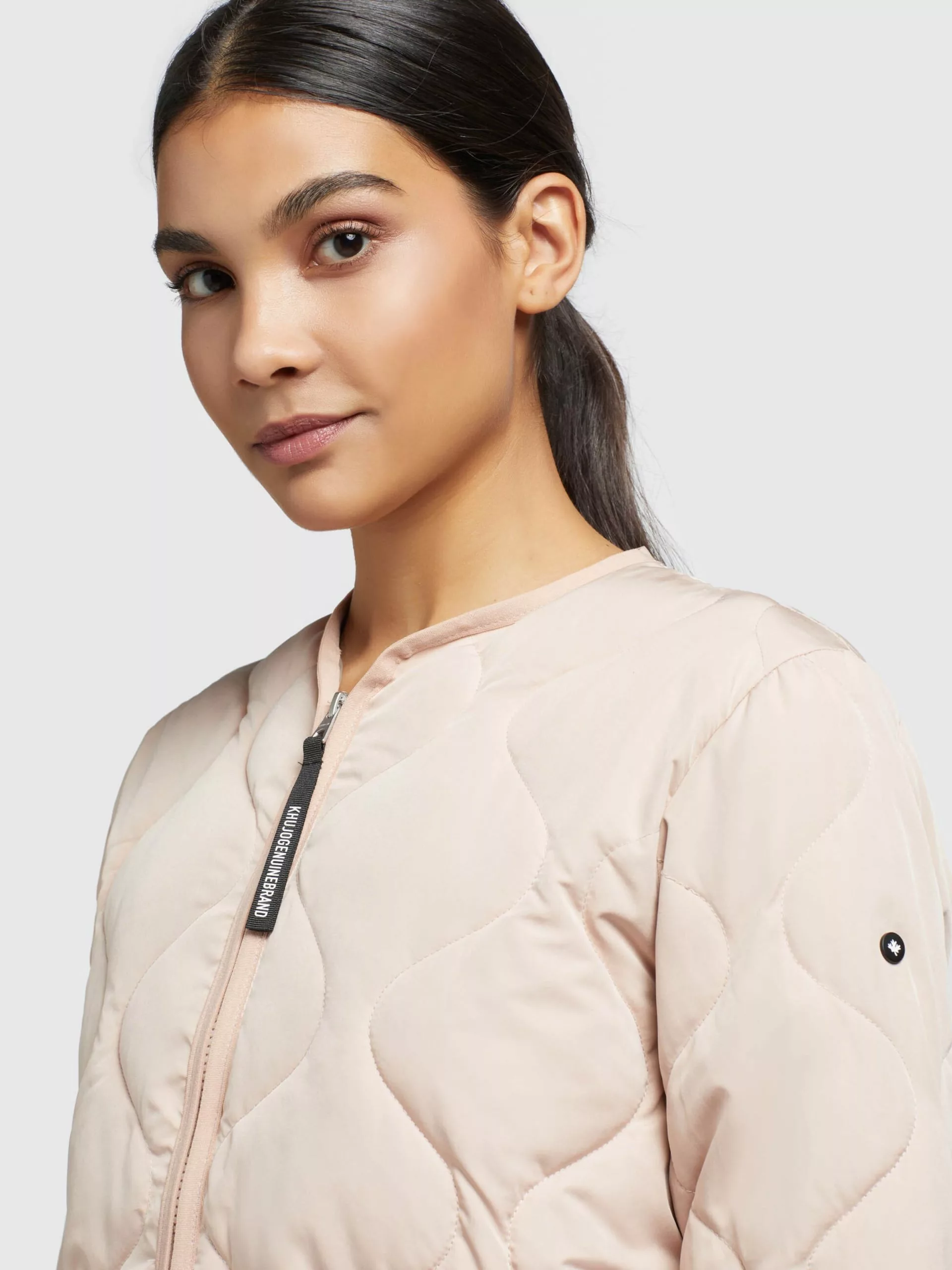 Khujo Vestes De Mi-saison Veste Mi-saison Alma Femme Rose Clair 10 Khujo Vestes De Mi-saison Veste Mi-saison Alma Femme Rose Clair â Image 8