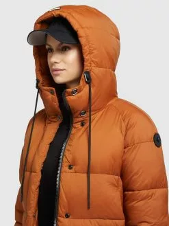Khujo Vestes Dhiver Veste D’hiver Franee Femme Orange Foncé -Khujo Soldes Boutique b273a91543e505a7b5e4c2bceb52c625
