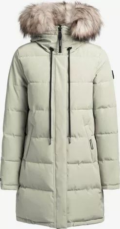 Khujo Manteaux Dhiver Manteau Dâhiver Cloren Femme Menthe