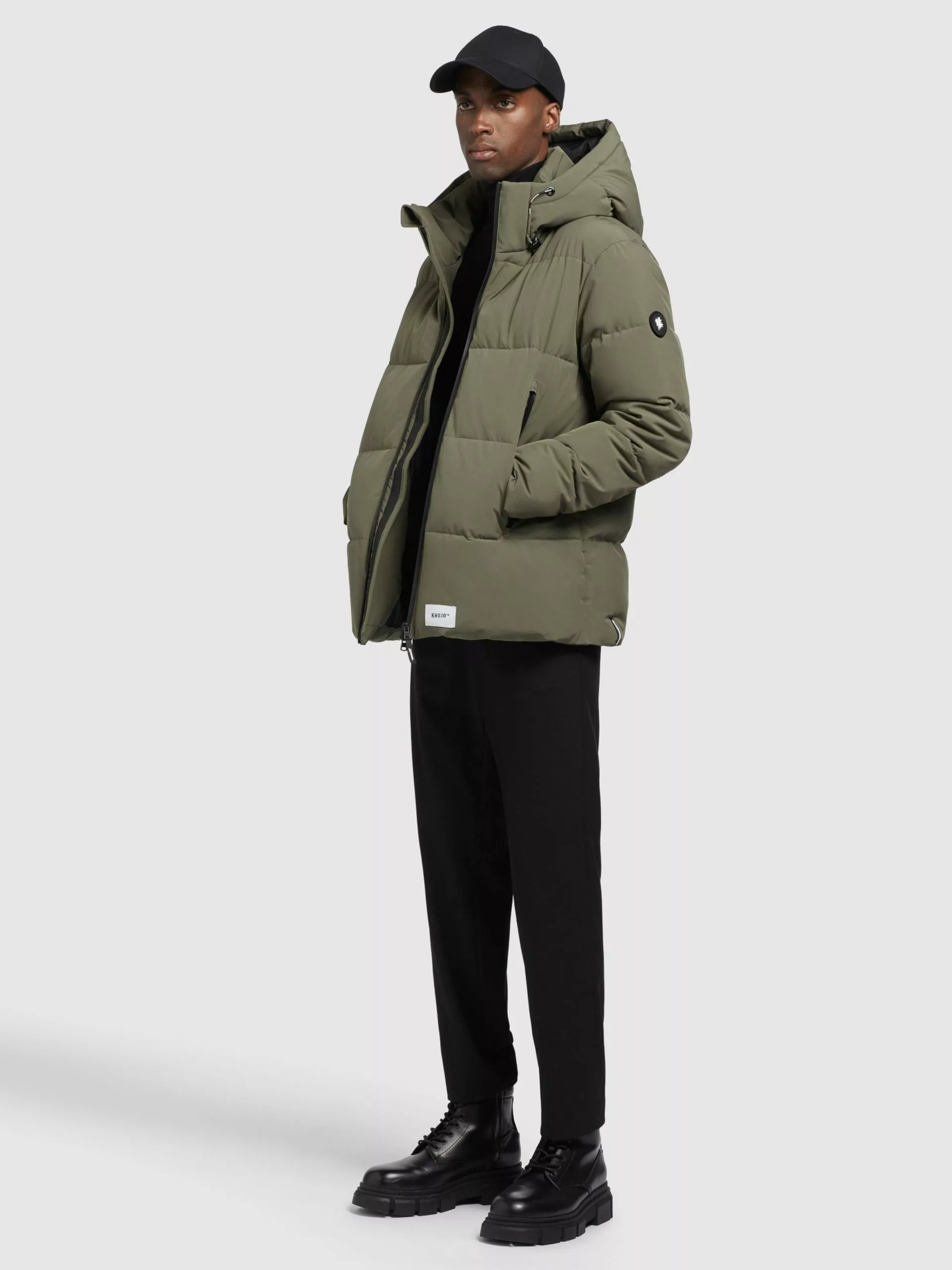 Khujo Vestes Dextérieur Veste Fonctionnelle TURREL Homme Olive 5 Khujo Vestes Dextérieur Veste Fonctionnelle TURREL Homme Olive – Image 3