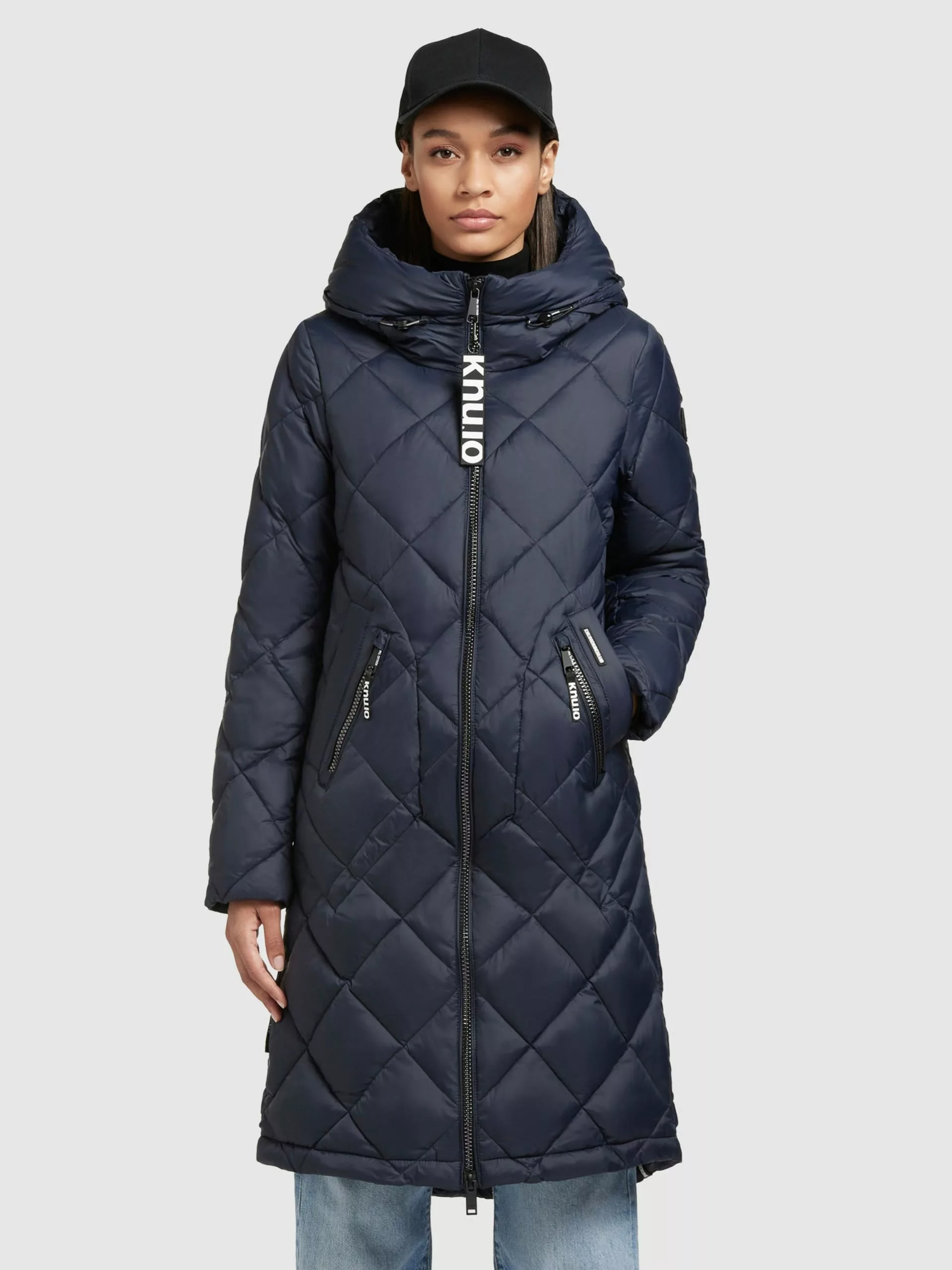 Khujo Manteaux De Mi-saison Manteau Mi-saison Zarita Femme Bleu Foncé 4 Khujo Manteaux De Mi-saison Manteau Mi-saison Zarita Femme Bleu Foncé – Image 2