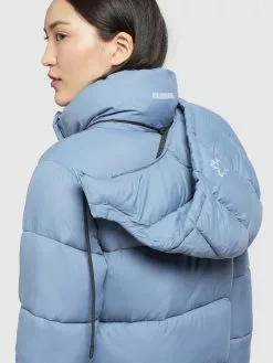 Khujo Manteaux Dhiver Manteau D’hiver Julina Femme Bleu Clair -Khujo Soldes Boutique b4554fb3d9b5e717f9c684175b9dc1f6