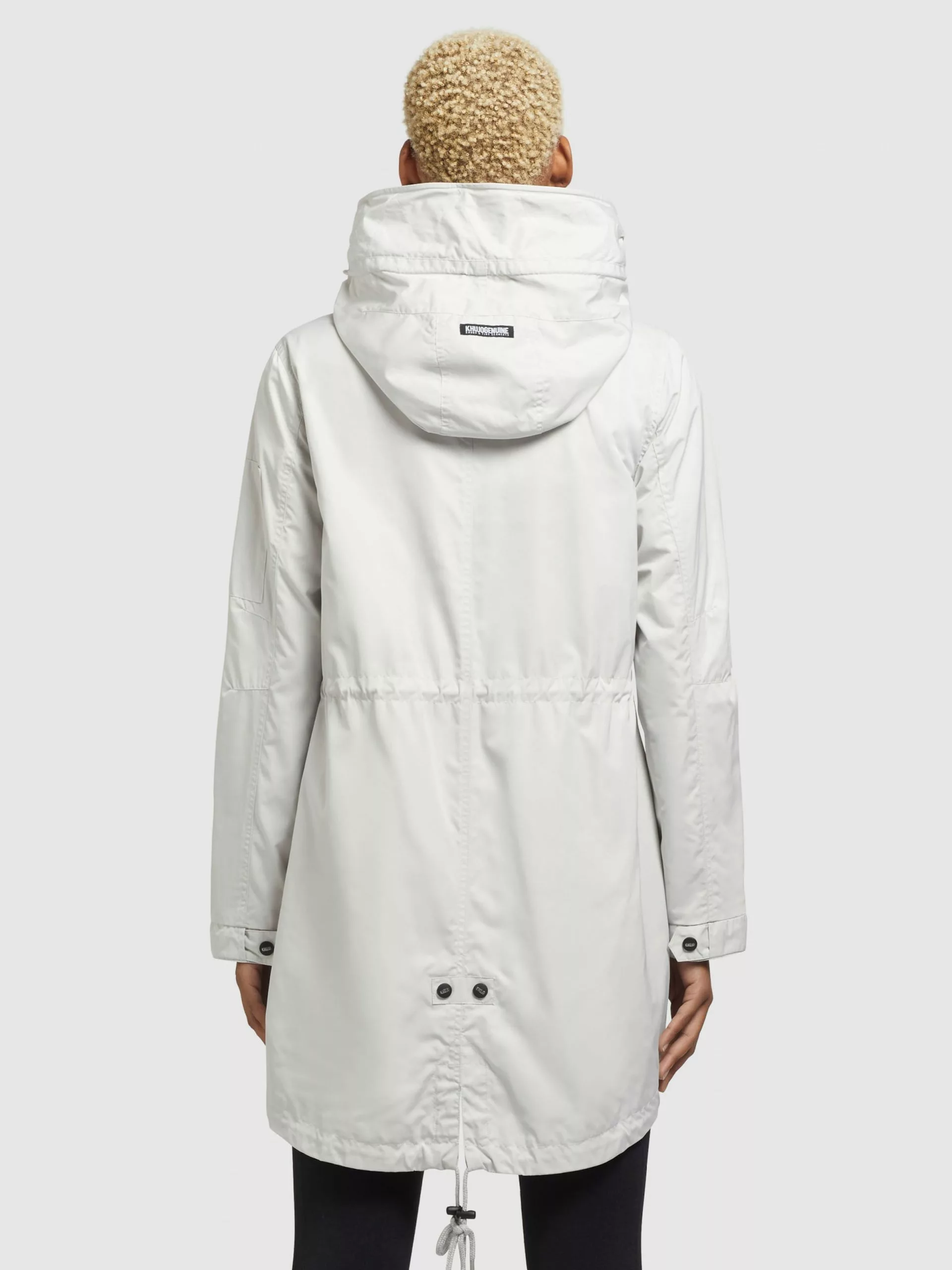 Khujo Parkas Parka Mi-saison Dayes Femme Blanc Cassé 5 Khujo Parkas Parka Mi-saison Dayes Femme Blanc Cassé – Image 3