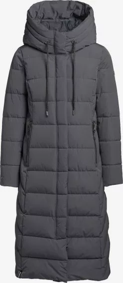 Khujo Manteaux Dhiver Manteau D’hiver Gamber Femme Anthracite