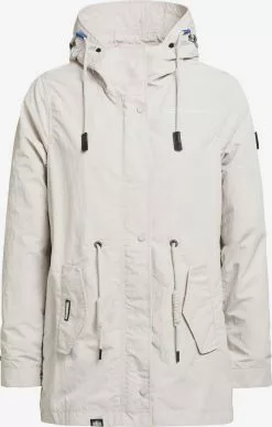 Khujo Vestes De Mi-saison Veste Mi-saison CAIMA Femme Gris Clair