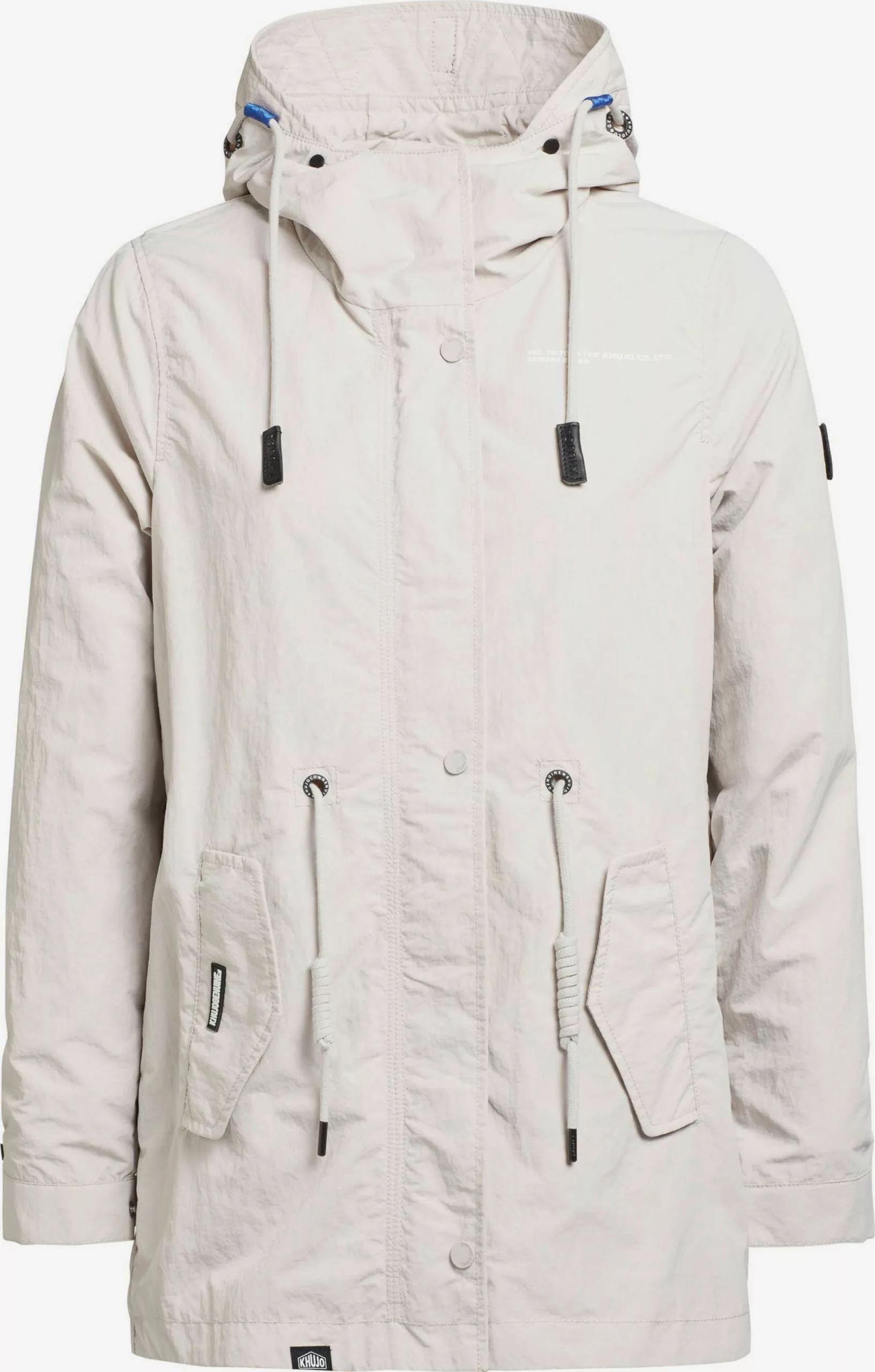 Khujo Vestes De Mi-saison Veste Mi-saison CAIMA Femme Gris Clair 3 Khujo Vestes De Mi-saison Veste Mi-saison CAIMA Femme Gris Clair