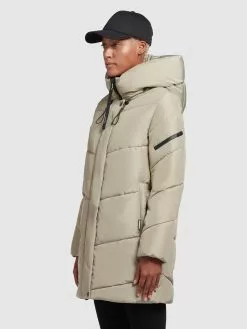 Khujo Vestes Dhiver Veste D’hiver Jordis 4 Femme Vert Pastel -Khujo Soldes Boutique b6da4507c1afef93ab511d053999cf6d