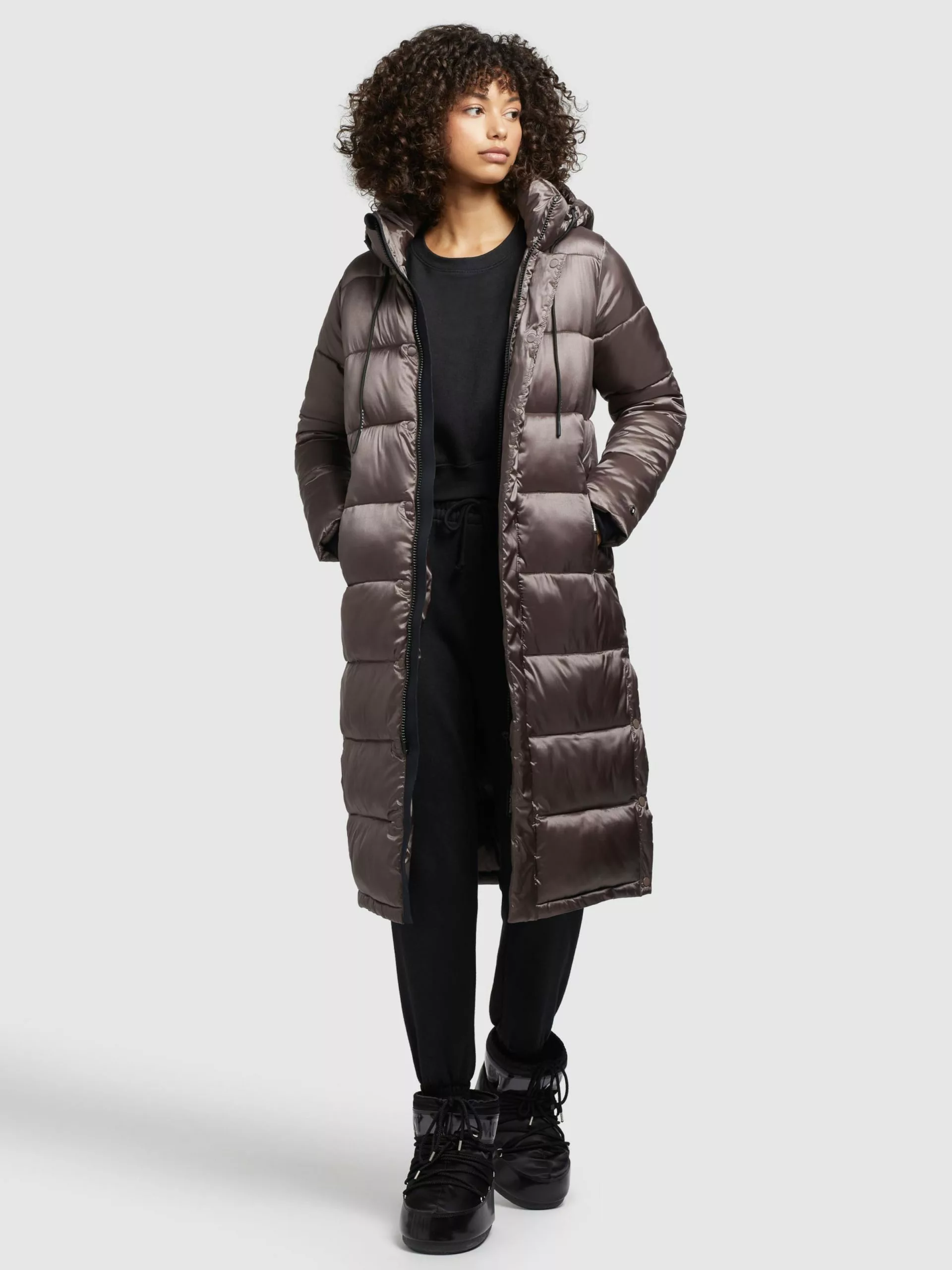 Khujo Manteaux Dhiver Manteau D’hiver Julina Femme Taupe 8 Khujo Manteaux Dhiver Manteau D’hiver Julina Femme Taupe – Image 6