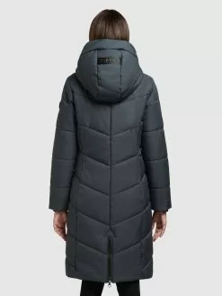 Khujo Manteaux Dhiver Manteau D’hiver Aribay Femme Bleu Nuit -Khujo Soldes Boutique b8f7babfd02710fd65013b44d764160b