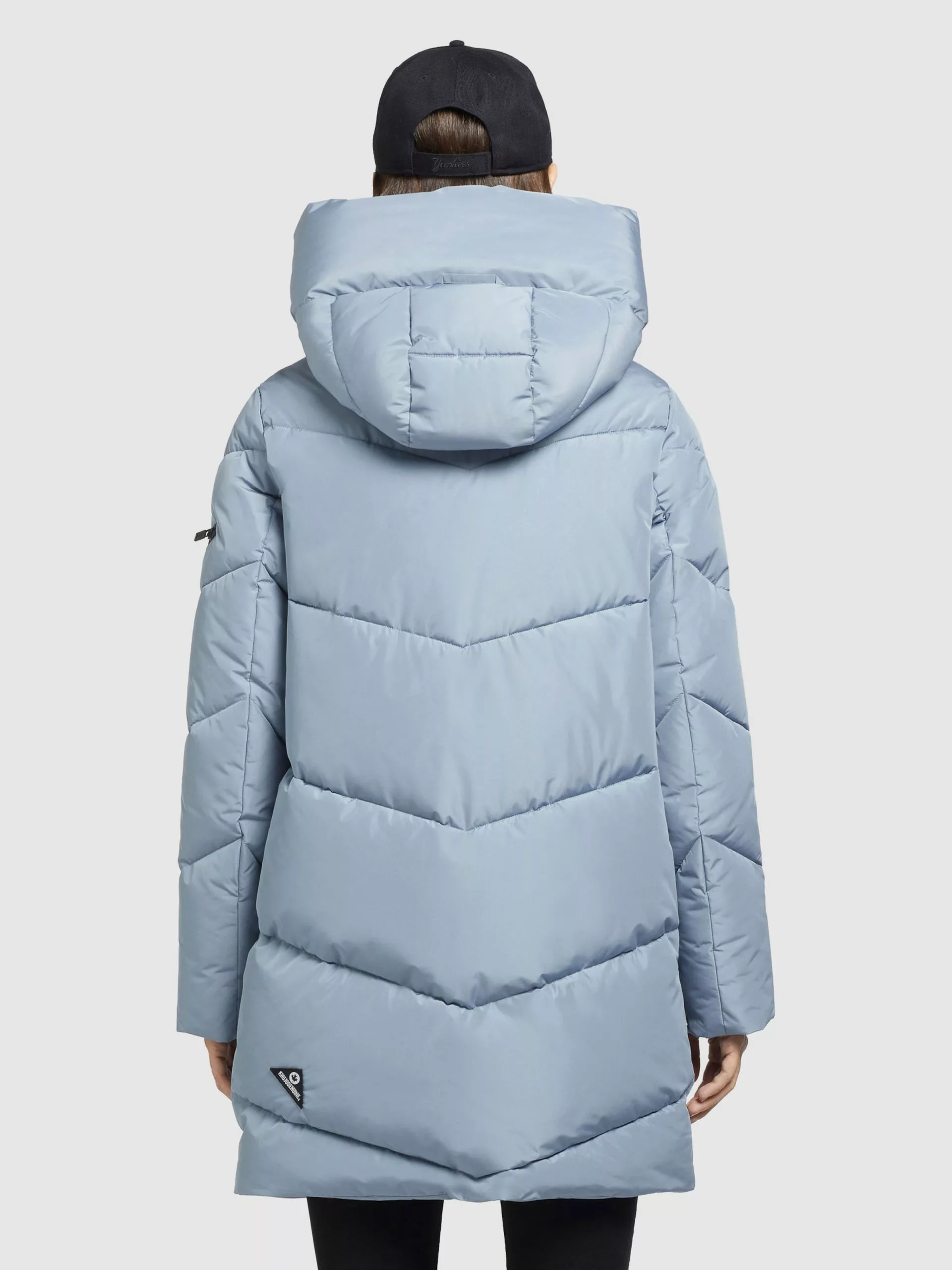 Khujo Vestes Dhiver Veste D’hiver Jordis 4 Femme Bleu Clair 6 Khujo Vestes Dhiver Veste D’hiver Jordis 4 Femme Bleu Clair – Image 4