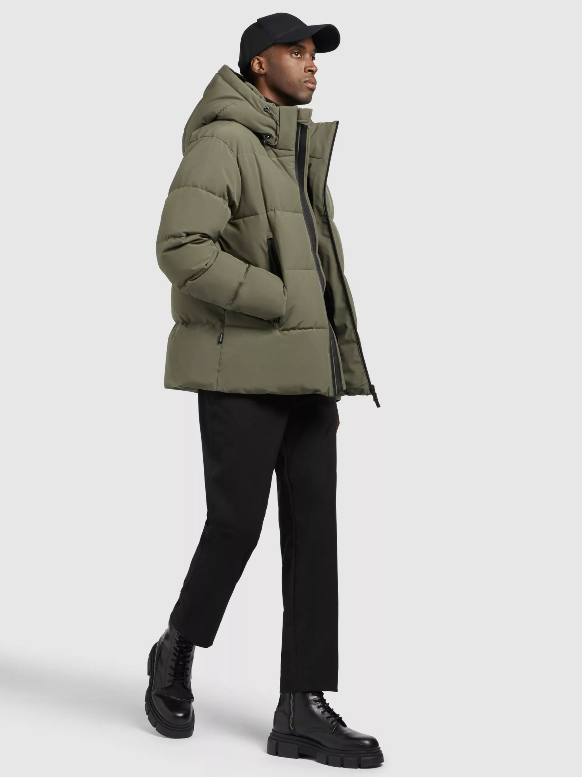 Khujo Vestes Dextérieur Veste Fonctionnelle TURREL Homme Olive 8 Khujo Vestes Dextérieur Veste Fonctionnelle TURREL Homme Olive – Image 6