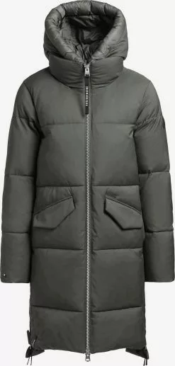 Khujo Manteaux Dhiver Manteau Dâhiver Aniva Femme Olive
