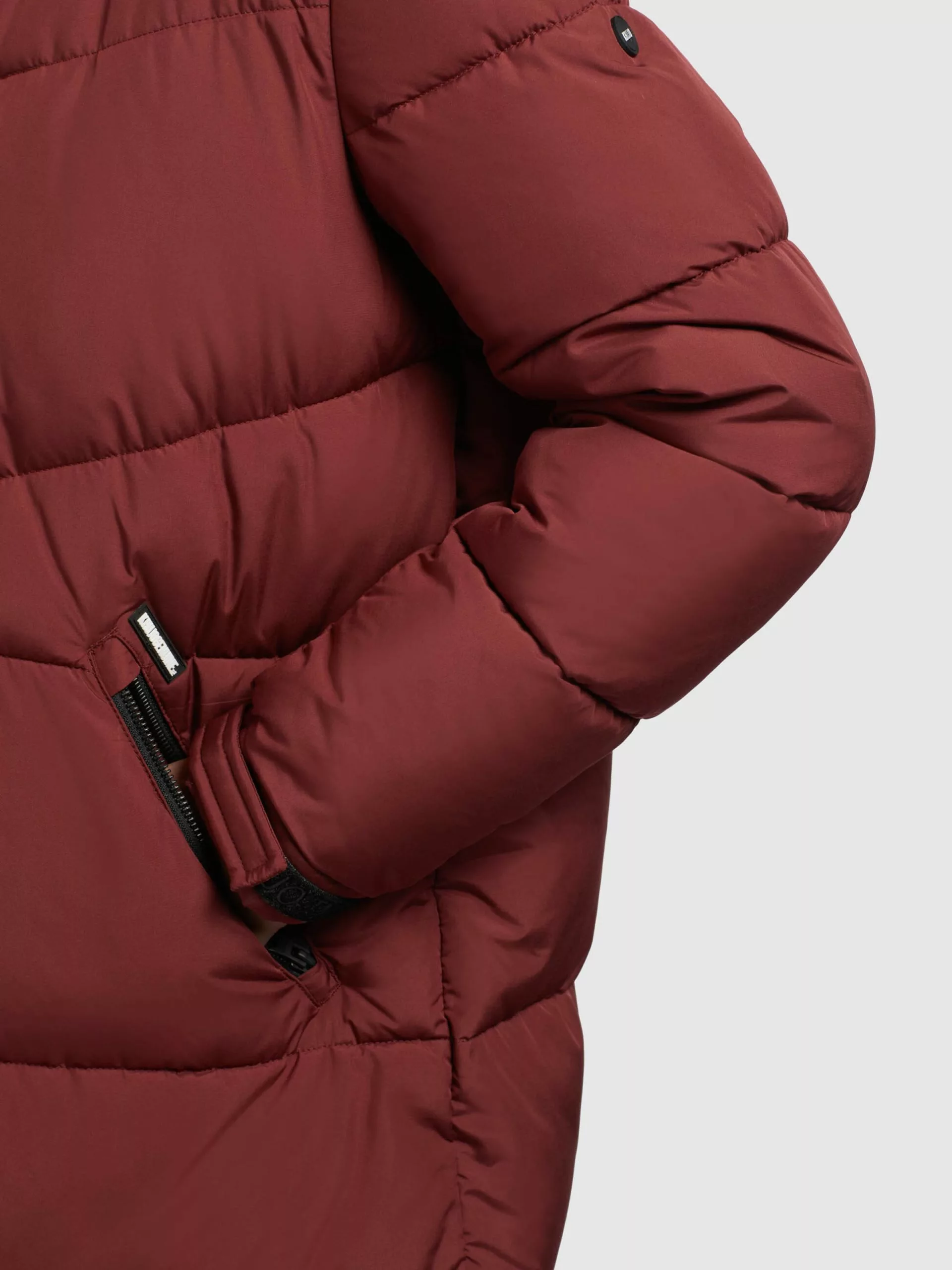 Khujo Manteaux Dhiver Manteau D’hiver SHIMANTA2 Femme Rouge Foncé 4 Khujo Manteaux Dhiver Manteau D’hiver SHIMANTA2 Femme Rouge Foncé – Image 2