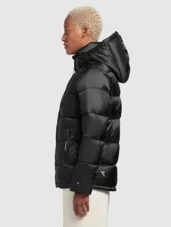 Khujo Vestes Dhiver Veste D’hiver Evona Femme Noir -Khujo Soldes Boutique bd3e4705218608402c32f07f1489c1a3