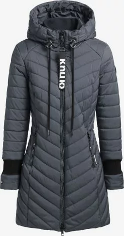 Khujo Manteaux Dhiver Manteau D’hiver Nita Femme Anthracite