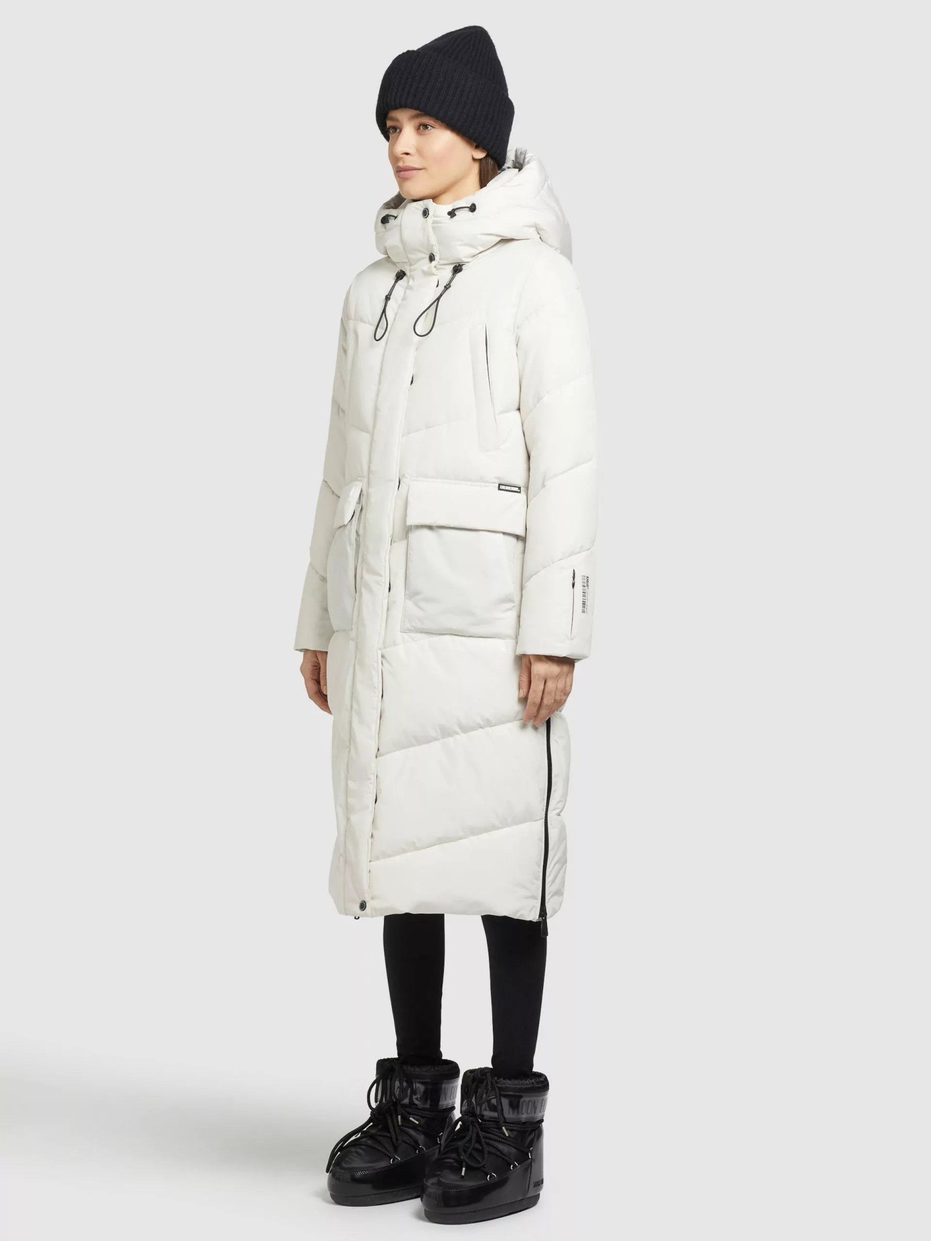 Khujo Manteaux Dhiver Manteau D’hiver Elvita Femme Blanc Cassé 7 Khujo Manteaux Dhiver Manteau D’hiver Elvita Femme Blanc Cassé – Image 5