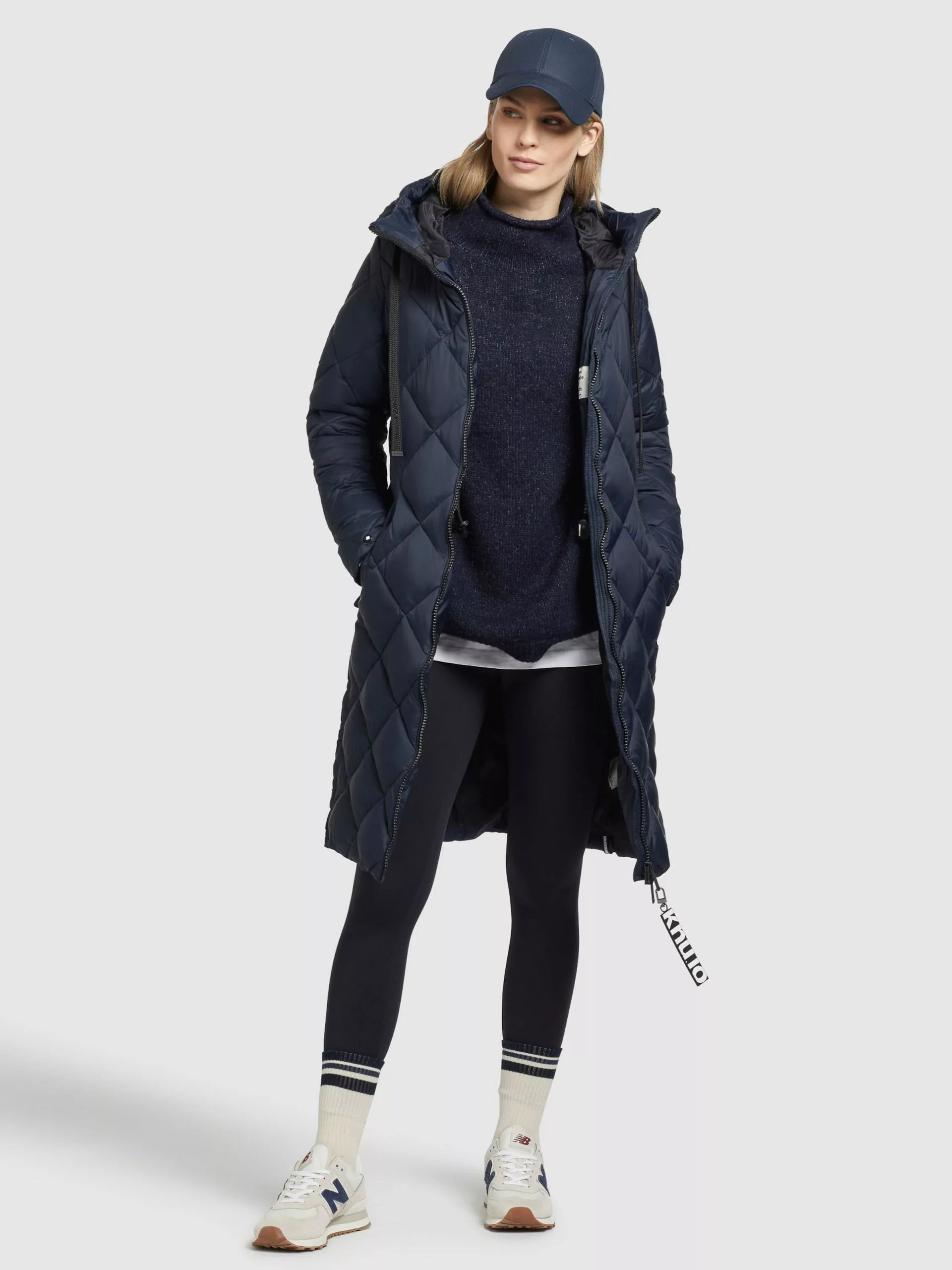 Khujo Manteaux Dhiver Manteau D’hiver LENNJA Femme Marine 8 Khujo Manteaux Dhiver Manteau D’hiver LENNJA Femme Marine – Image 6