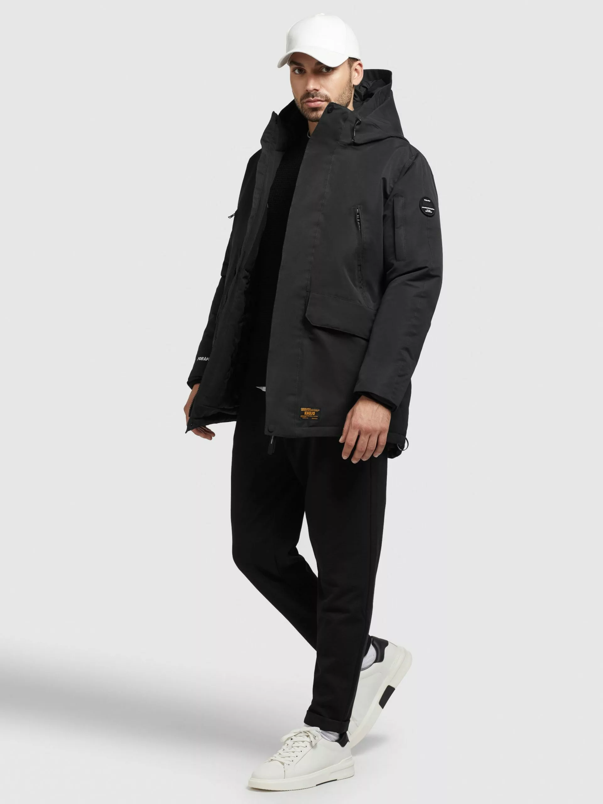 Khujo Vestes Dhiver Veste D’hiver Bates Homme Noir 5 Khujo Vestes Dhiver Veste D’hiver Bates Homme Noir – Image 3