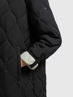 Khujo Manteaux De Mi-saison Manteau Mi-saison SIRA Femme Noir -Khujo Soldes Boutique c0024e74edcc53a88189bb5ed96a80fd