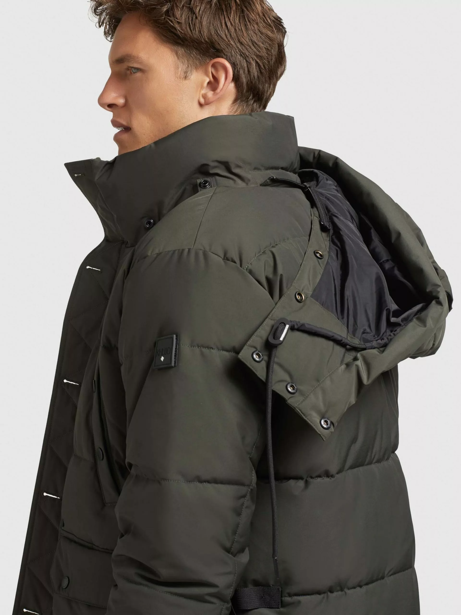 Khujo Vestes Dhiver Veste D’hiver Primero Homme Kaki 10 Khujo Vestes Dhiver Veste D’hiver Primero Homme Kaki – Image 8