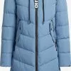 Khujo Manteaux Dhiver Manteau D’hiver Ayleena Femme Bleu Clair