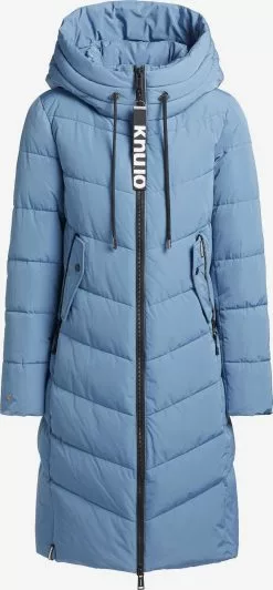 Khujo Manteaux Dhiver Manteau Dâhiver Ayleena Femme Bleu Clair
