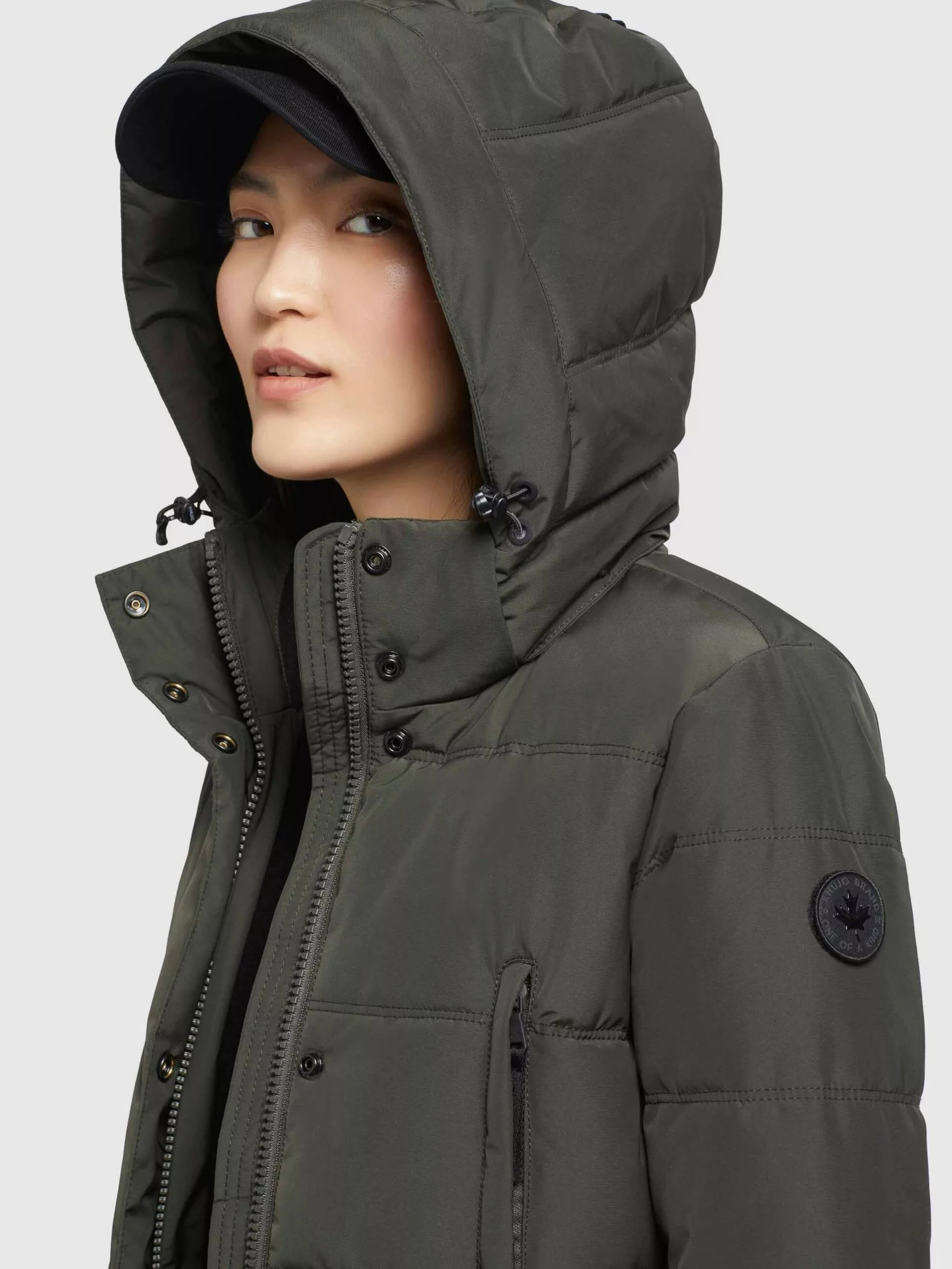 Khujo Manteaux Dhiver Manteau D’hiver Kleo Femme Vert Foncé 9 Khujo Manteaux Dhiver Manteau D’hiver Kleo Femme Vert Foncé – Image 7