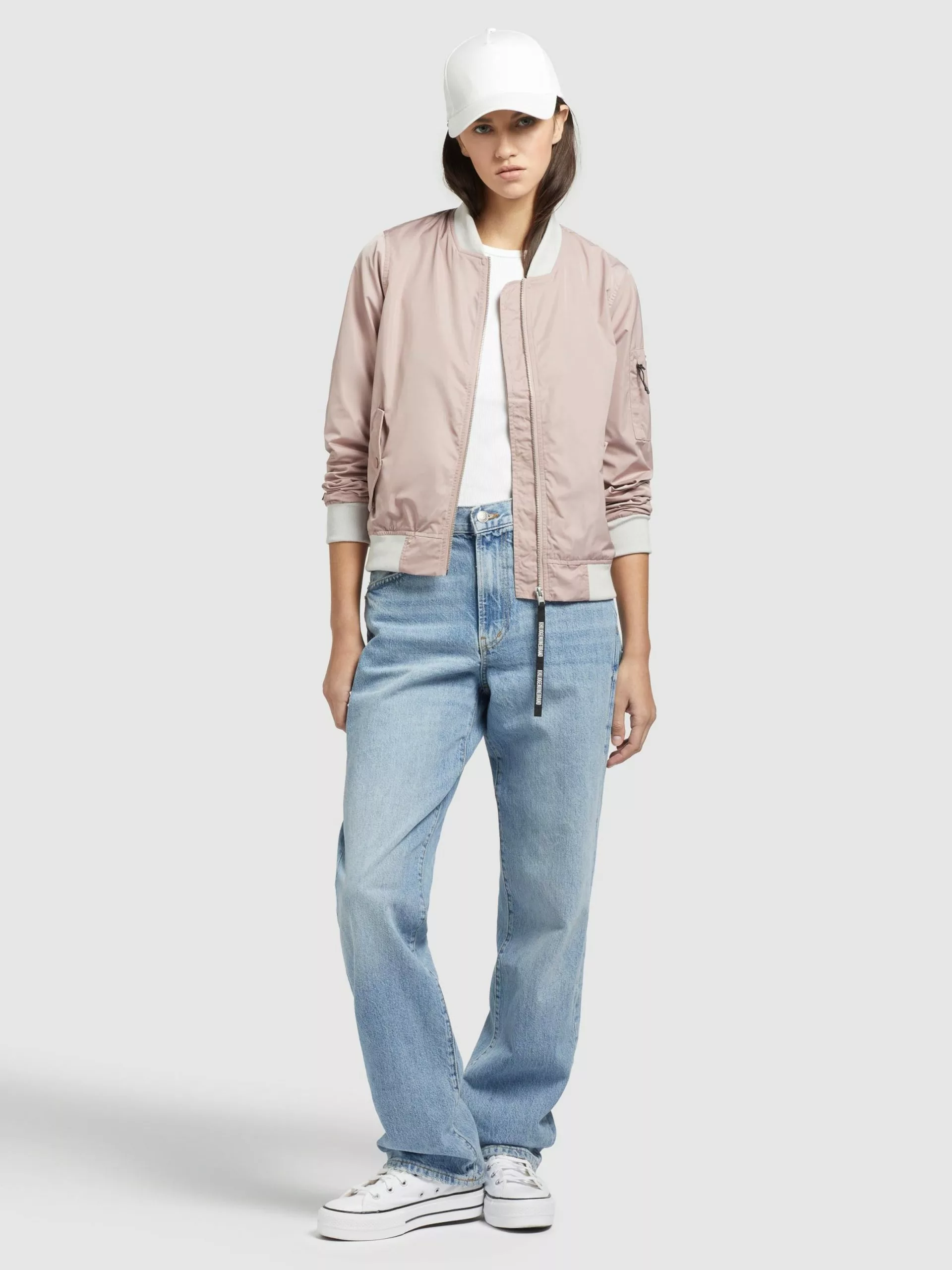 Khujo Vestes De Mi-saison Veste Mi-saison STENCE Femme Rose 6 Khujo Vestes De Mi-saison Veste Mi-saison STENCE Femme Rose â Image 5