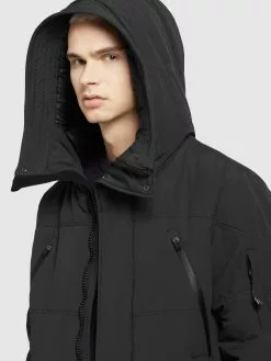 Khujo Vestes Dhiver Veste D’hiver Cloyd Homme Noir -Khujo Soldes Boutique c6038460eee1ca0c88a52e4cd7693479