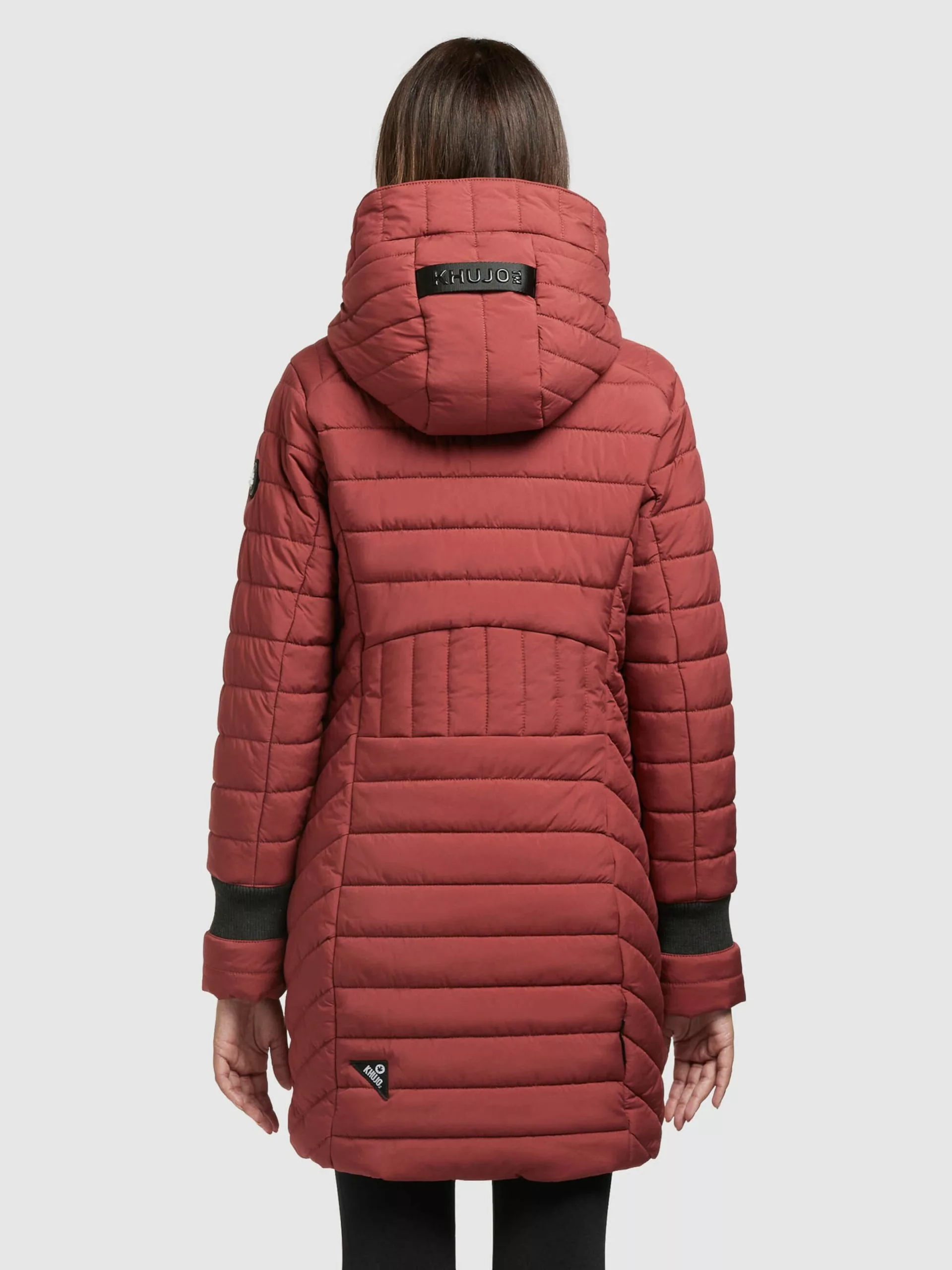 Khujo Manteaux Dhiver Manteau D’hiver Nita Femme Rouge Foncé 6 Khujo Manteaux Dhiver Manteau D’hiver Nita Femme Rouge Foncé – Image 4