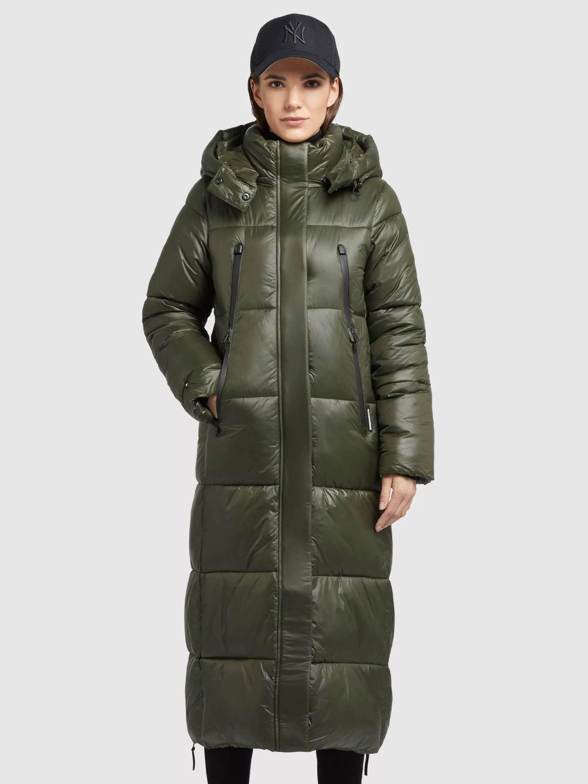 Khujo Manteaux Dhiver Manteau D’hiver Melona Femme Kaki 4 Khujo Manteaux Dhiver Manteau D’hiver Melona Femme Kaki – Image 2