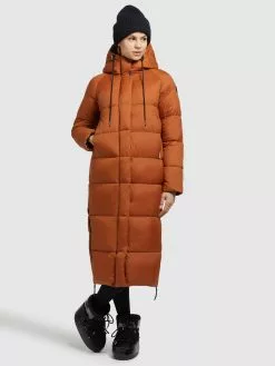 Khujo Manteaux Dhiver Manteau D’hiver LAMERA Femme Orange -Khujo Soldes Boutique c7dd09fd2e892ff4a1a8cf5771bc7aad