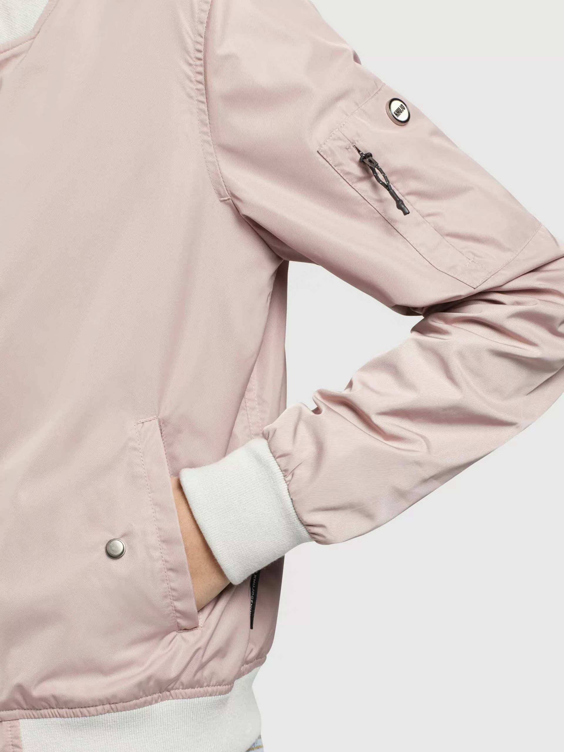 Khujo Vestes De Mi-saison Veste Mi-saison STENCE Femme Rose 9 Khujo Vestes De Mi-saison Veste Mi-saison STENCE Femme Rose â Image 8