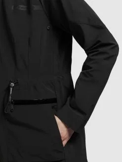 Khujo Parkas Parka Mi-saison Femme Noir -Khujo Soldes Boutique c82435969e05bdac09f7d744355bab41