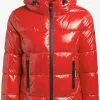 Khujo Vestes Dhiver Veste D’hiver Fala Femme Rouge -Khujo Soldes Boutique ca18bf65d334cc11e1e95ff95ffc4112
