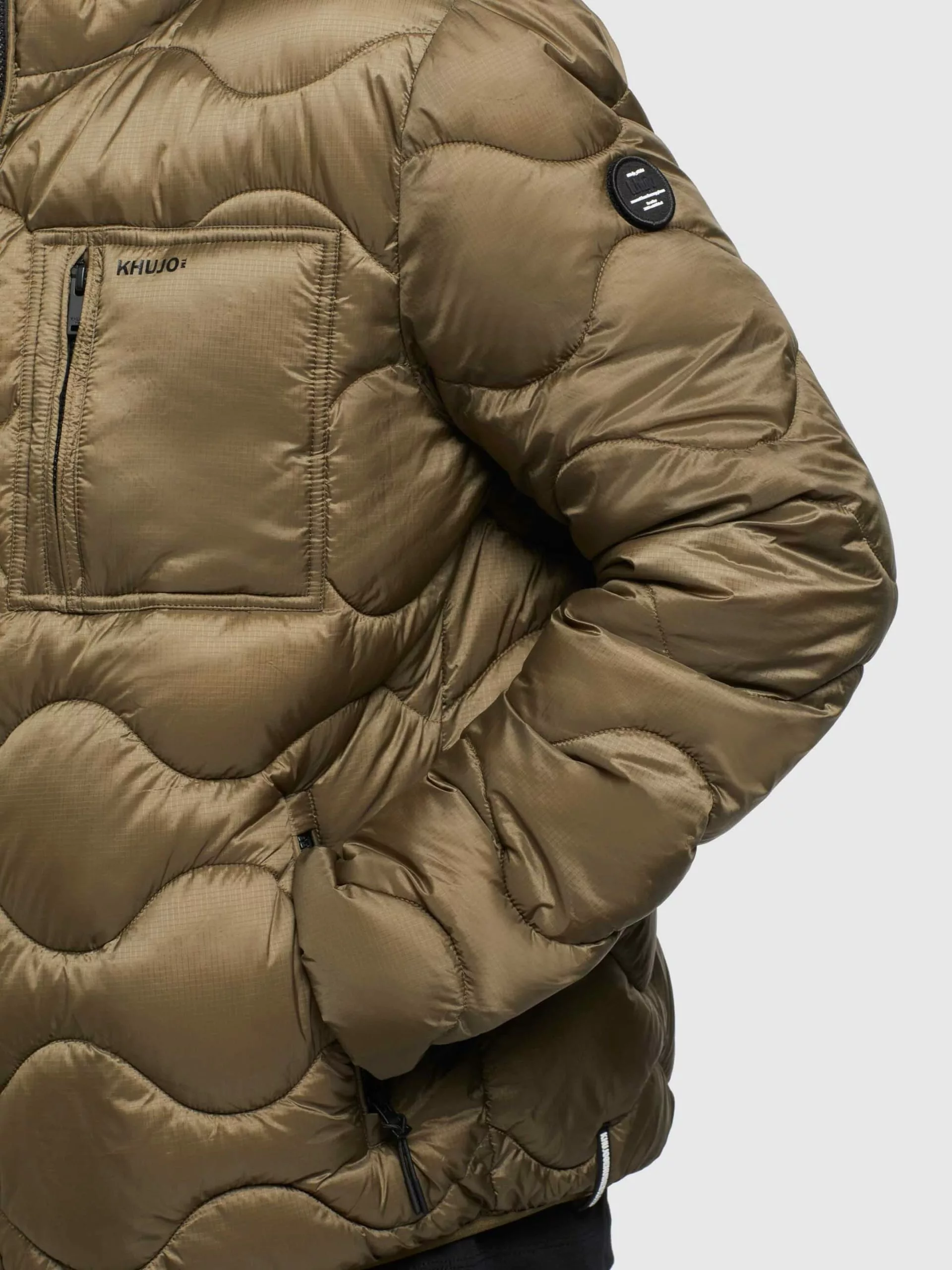 Khujo Vestes De Mi-saison Veste Mi-saison Remo Homme Olive 9 Khujo Vestes De Mi-saison Veste Mi-saison Remo Homme Olive – Image 8