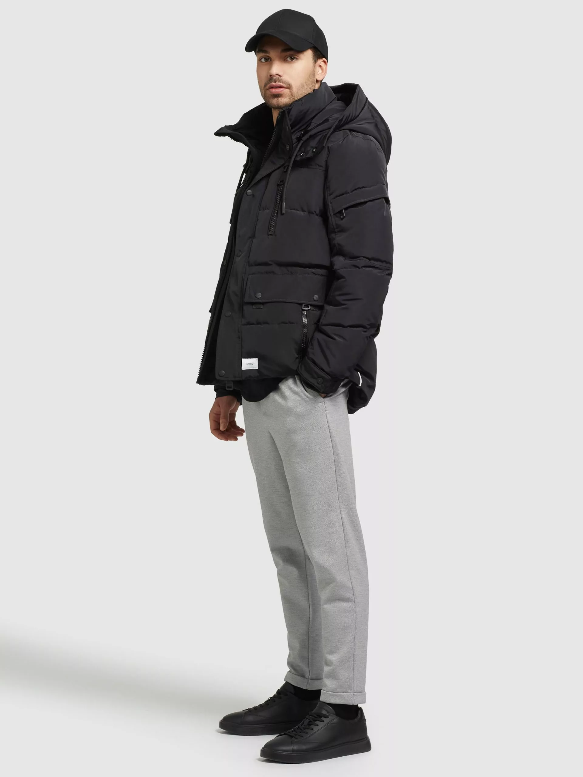Khujo Vestes Dhiver Veste D’hiver Shinzo Homme Noir 5 Khujo Vestes Dhiver Veste D’hiver Shinzo Homme Noir – Image 3