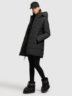 Khujo Manteaux Courts Manteau Mi-saison Amaray Femme Noir 12 Khujo Manteaux Courts Manteau Mi-saison Amaray Femme Noir -Khujo Soldes Boutique cdffd1fdab4729f459c378a2ddcb4722