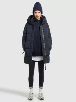 Khujo Manteaux Courts Manteau D’hiver Wente Femme Bleu Foncé 12 Khujo Manteaux Courts Manteau D’hiver Wente Femme Bleu Foncé -Khujo Soldes Boutique ce4dcb8ad9d8f526a32f8dfdf123c248