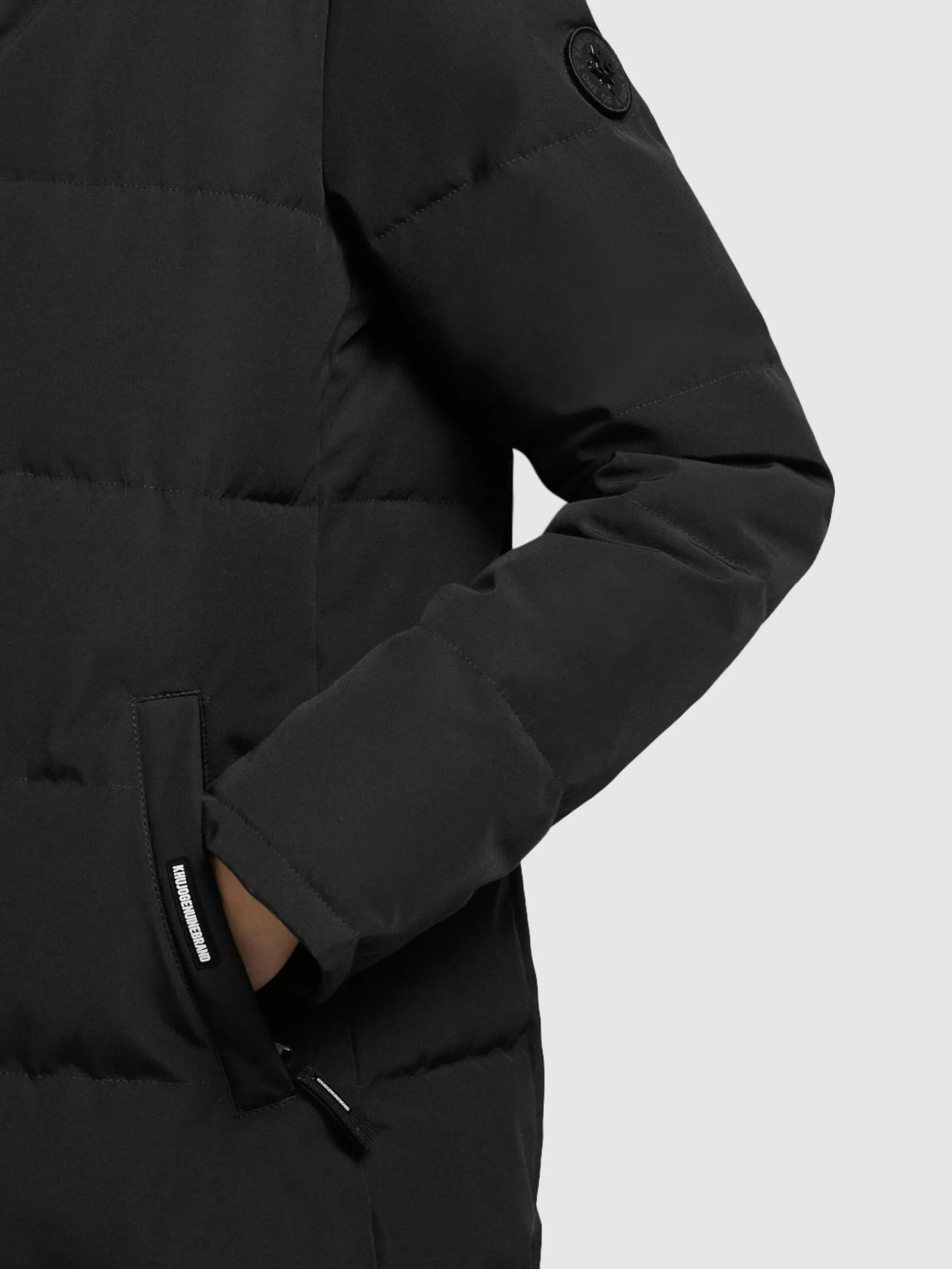 Khujo Manteaux Courts Manteau D’hiver Mats Femme Noir 10 Khujo Manteaux Courts Manteau D’hiver Mats Femme Noir – Image 8