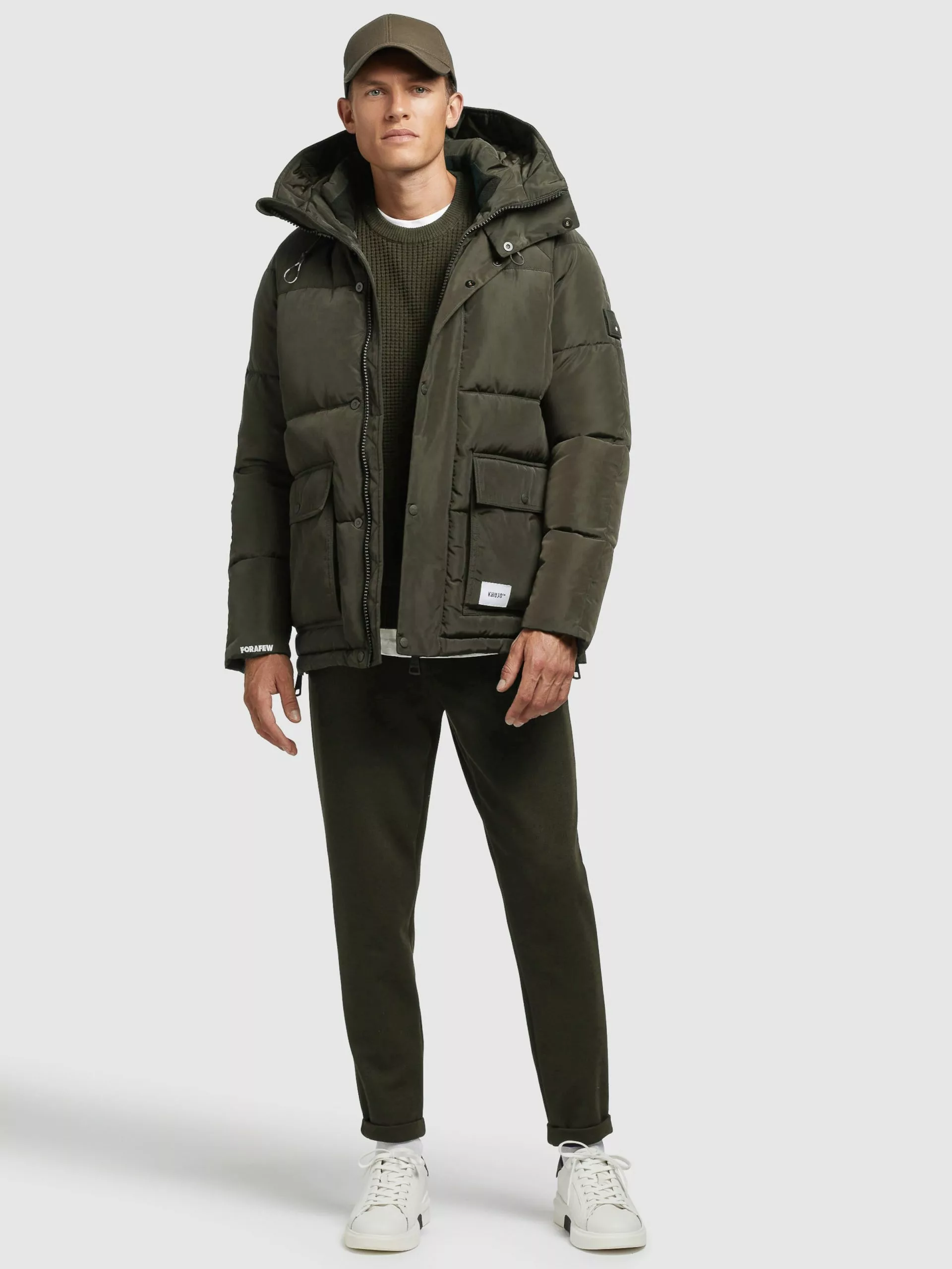 Khujo Vestes Dhiver Veste D’hiver JEDI Homme Kaki 5 Khujo Vestes Dhiver Veste D’hiver JEDI Homme Kaki – Image 3