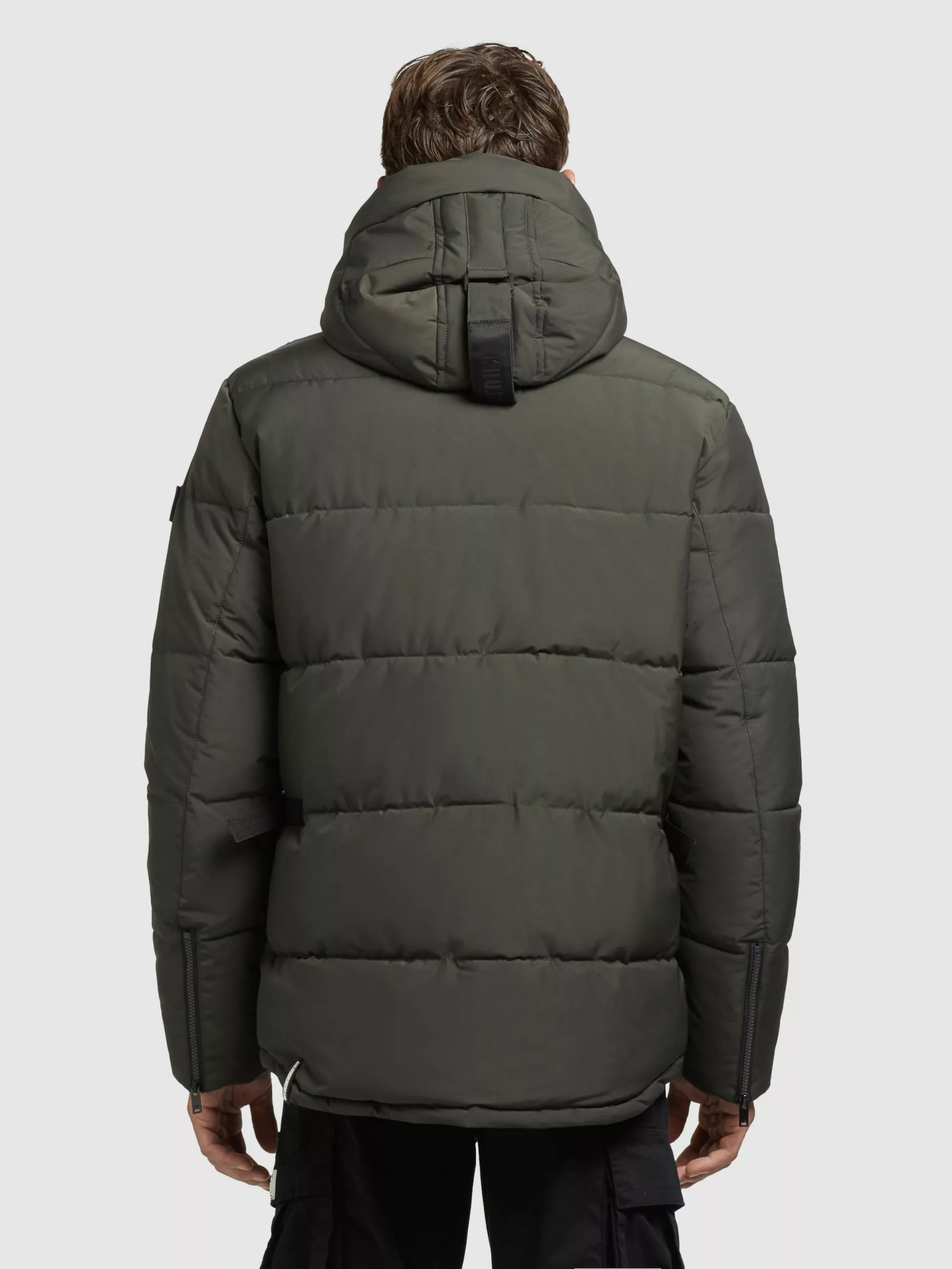 Khujo Vestes Dhiver Veste D’hiver Primero Homme Kaki 6 Khujo Vestes Dhiver Veste D’hiver Primero Homme Kaki – Image 4