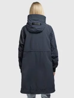 Khujo Manteaux De Mi-saison Manteau Mi-saison SILICA Femme Gris Foncé 13 Khujo Manteaux De Mi-saison Manteau Mi-saison SILICA Femme Gris Foncé -Khujo Soldes Boutique cf68f28528618b22c50cc7e835cd56d9