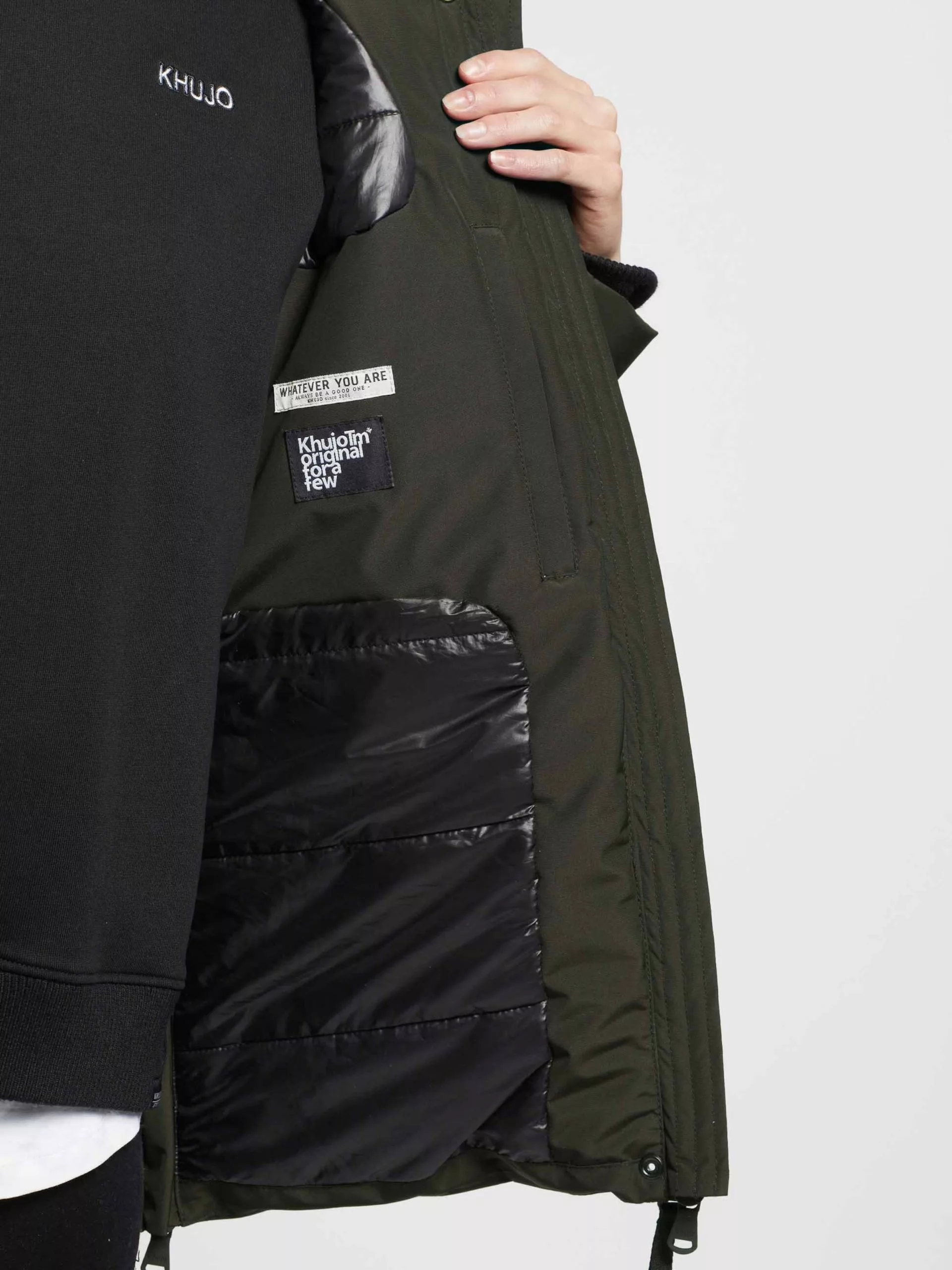 Khujo Vestes Dhiver Veste D’hiver Eunice Femme Olive 10 Khujo Vestes Dhiver Veste D’hiver Eunice Femme Olive – Image 8