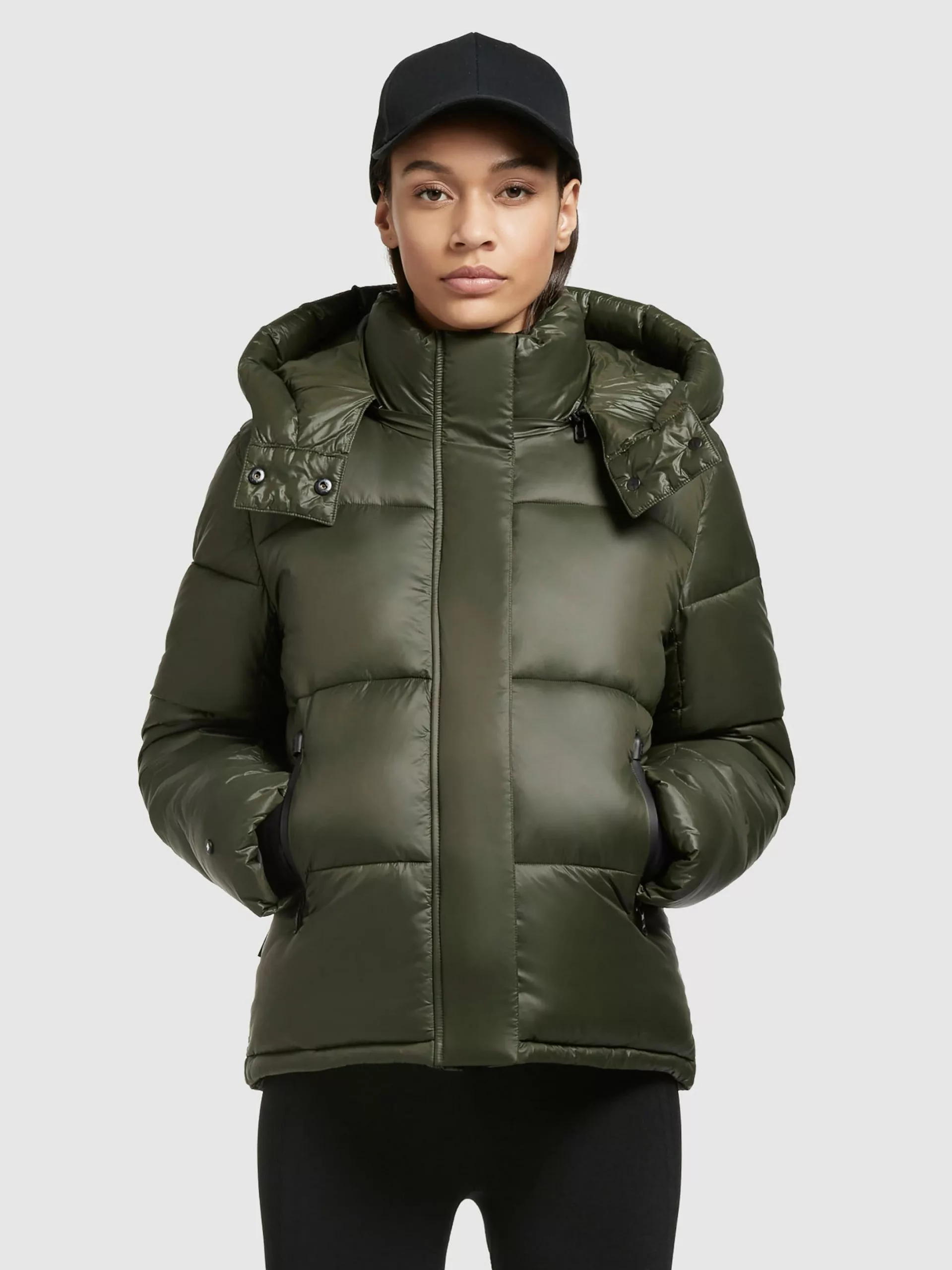 Khujo Vestes Dhiver Veste D’hiver Valona Femme Vert Foncé 4 Khujo Vestes Dhiver Veste D’hiver Valona Femme Vert Foncé – Image 2